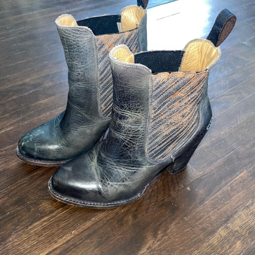 Bed Stu Insight Leather Ankle Boots